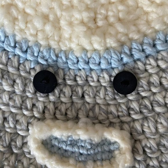 ๐ 3 for $25 Handmade Crochet Monkey Sock Style Hat for Adults - Picture 2 of 9